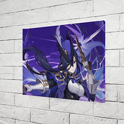 Холст прямоугольный Genshin Impact Clorinde, цвет: 3D-принт — фото 2