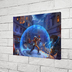 Холст прямоугольный Мегавольт, цвет: 3D-принт — фото 2