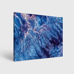 Холст прямоугольный Мраморный узор, цвет: 3D-принт