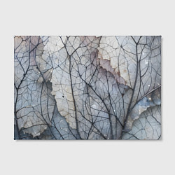 Холст прямоугольный Прожилки листьев, цвет: 3D-принт — фото 2