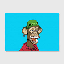 Холст прямоугольный NFT smile ape, цвет: 3D-принт — фото 2