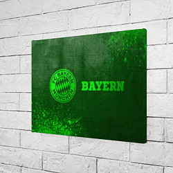 Холст прямоугольный Bayern - green gradient по-горизонтали, цвет: 3D-принт — фото 2