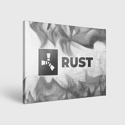 Картина прямоугольная Rust - white gradient по-горизонтали