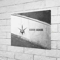 Холст прямоугольный Code Geass - white gradient по-горизонтали, цвет: 3D-принт — фото 2