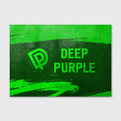 Холст прямоугольный Deep Purple - green gradient по-горизонтали, цвет: 3D-принт — фото 2