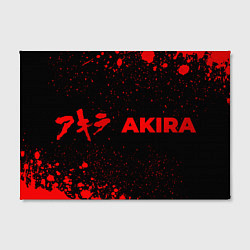Холст прямоугольный Akira - red gradient по-горизонтали, цвет: 3D-принт — фото 2