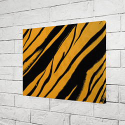 Холст прямоугольный Тигровый раскрас, цвет: 3D-принт — фото 2