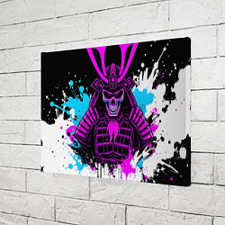 Холст прямоугольный Скелет самурая, цвет: 3D-принт — фото 2