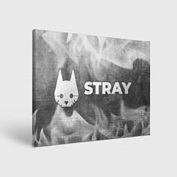 Картина прямоугольная Stray - grey gradient по-горизонтали