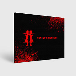 Картина прямоугольная Hunter x Hunter - red gradient по-горизонтали