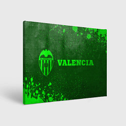 Картина прямоугольная Valencia - green gradient по-горизонтали