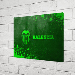 Холст прямоугольный Valencia - green gradient по-горизонтали, цвет: 3D-принт — фото 2