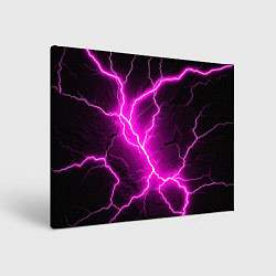 Холст прямоугольный The color is pink and black, цвет: 3D-принт