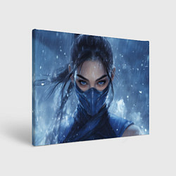 Картина прямоугольная Боец Китана Мортал комбат