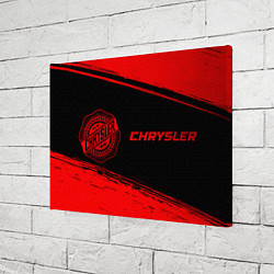 Холст прямоугольный Chrysler - red gradient по-горизонтали, цвет: 3D-принт — фото 2