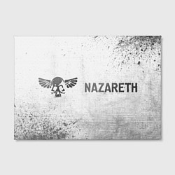 Холст прямоугольный Nazareth - white gradient по-горизонтали, цвет: 3D-принт — фото 2