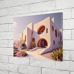 Холст прямоугольный Фантастический летний дом, цвет: 3D-принт — фото 2