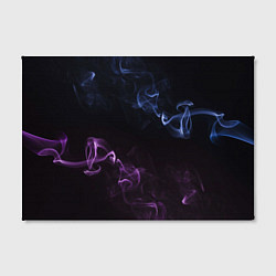 Холст прямоугольный Color black blue pink, цвет: 3D-принт — фото 2