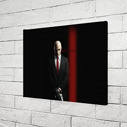 Холст прямоугольный Агент Hitman, цвет: 3D-принт — фото 2