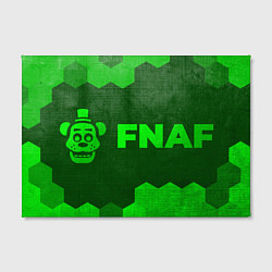 Холст прямоугольный FNAF - green gradient по-горизонтали, цвет: 3D-принт — фото 2