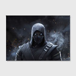 Холст прямоугольный Нуб Сайбот синие глаза, цвет: 3D-принт — фото 2