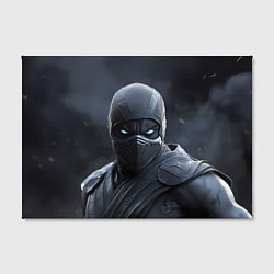 Холст прямоугольный Нуб Сайбот черный призрак, цвет: 3D-принт — фото 2
