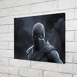 Холст прямоугольный Нуб Сайбот черный призрак, цвет: 3D-принт — фото 2