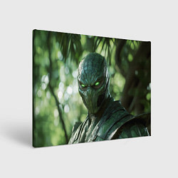 Холст прямоугольный Рептилия Мортал комбат, цвет: 3D-принт