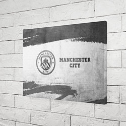 Холст прямоугольный Manchester City - white gradient по-горизонтали, цвет: 3D-принт — фото 2