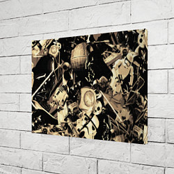 Холст прямоугольный Дарт Вейдер Йода Чубакка и другие из Star Wars, цвет: 3D-принт — фото 2