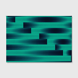 Холст прямоугольный Color light blue square, цвет: 3D-принт — фото 2