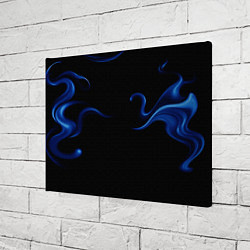 Холст прямоугольный Color blue abstraction, цвет: 3D-принт — фото 2