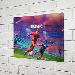 Холст прямоугольный Rematch original edition, цвет: 3D-принт — фото 2