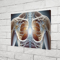 Холст прямоугольный Рентген и скелет, цвет: 3D-принт — фото 2