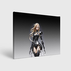 Картина прямоугольная Cyber sexy Barbie - fantasy cyberpunk ai art