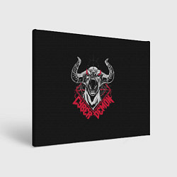 Картина прямоугольная Cyber demon doom