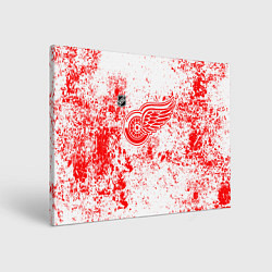 Картина прямоугольная Detroit Red Wings NHL white