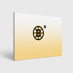 Картина прямоугольная Бостон Брюинз - светлый градиент