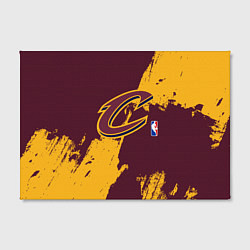 Холст прямоугольный Cleveland Cavaliers NBA team, цвет: 3D-принт — фото 2