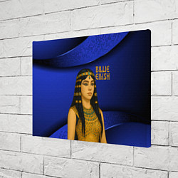 Холст прямоугольный Билли Айлиш в образе фараона, цвет: 3D-принт — фото 2