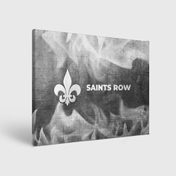 Картина прямоугольная Saints Row - grey gradient по-горизонтали
