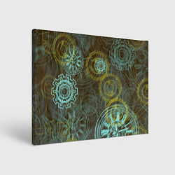 Картина прямоугольная Стимпанк механизм