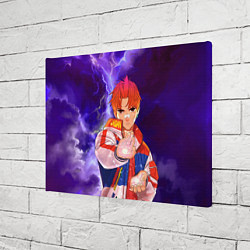 Холст прямоугольный Дандадан - Джиджи, цвет: 3D-принт — фото 2