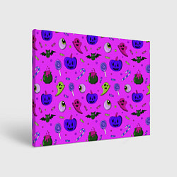 Картина прямоугольная Halloween pink