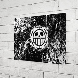 Холст прямоугольный Пираты сердца - лого, цвет: 3D-принт — фото 2