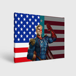 Картина прямоугольная Хоумлендер герой и злодей The boys