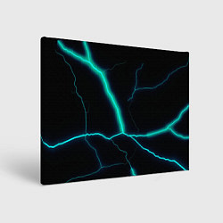 Холст прямоугольный Dark blue, цвет: 3D-принт