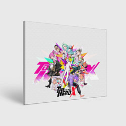 Холст прямоугольный Characters To Be Hero X, цвет: 3D-принт