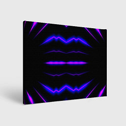 Картина прямоугольная Color multicoloured neon stripes