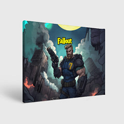 Картина прямоугольная Fallout седьмой